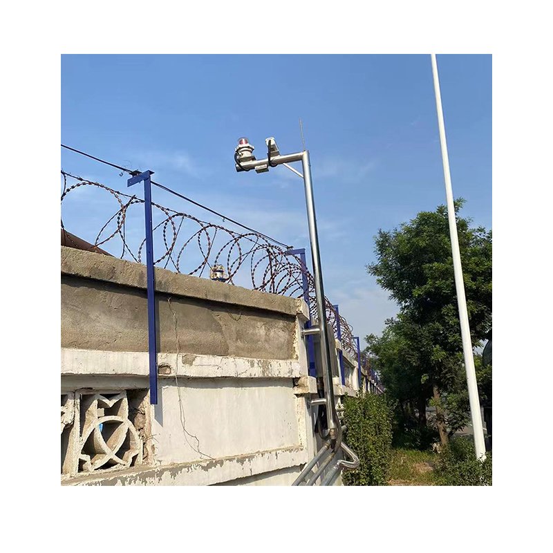 Perimeter protection Vibration Optical Fiber Alarm System, Climb and Damage Trigger vibration signal Alarm
