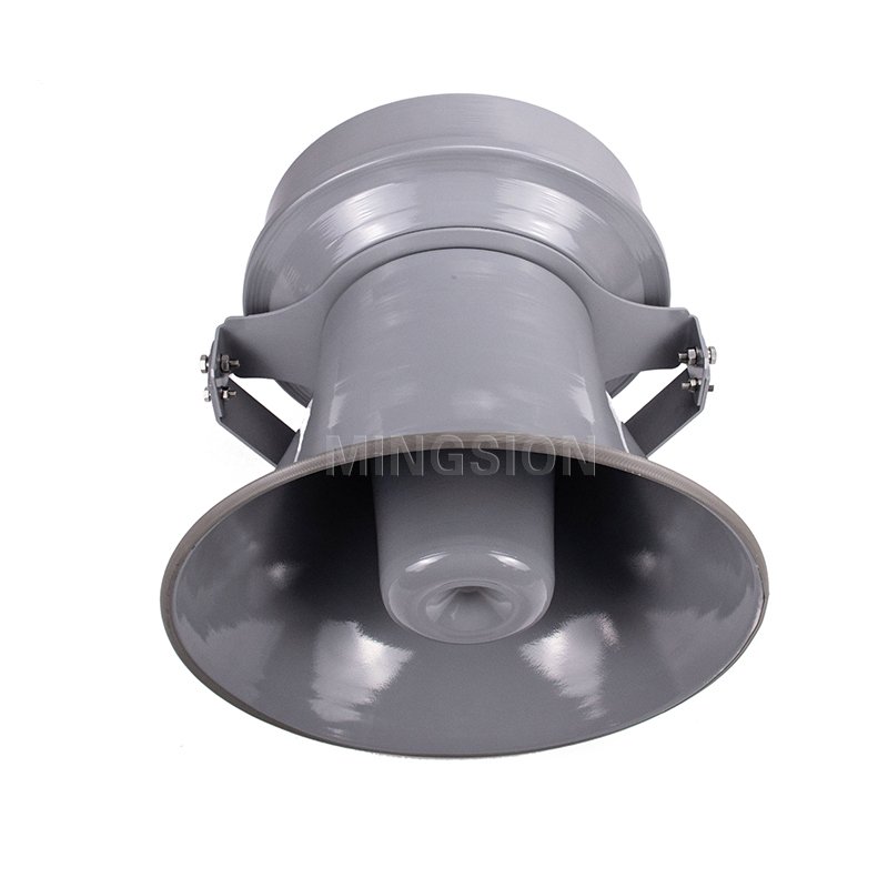 2400W High Power Waterproof Aluminium PA Loudspeaker Horn Civil Defense Electronic 600W Alarm Siren Speaker For Early Warning