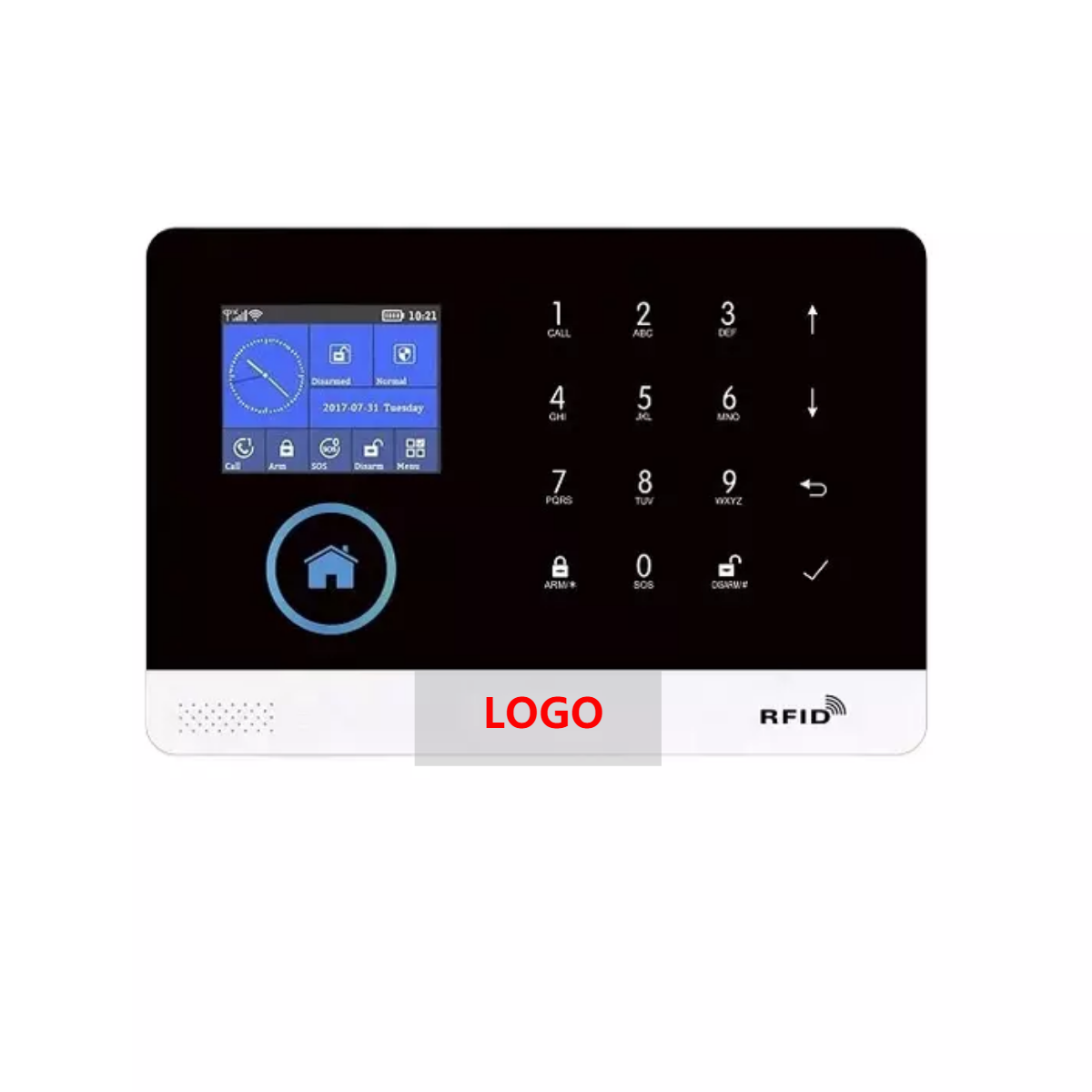 Wireless WiFi GSM Door Sensor Motion sensor Tuya Alarm System For Smart Home