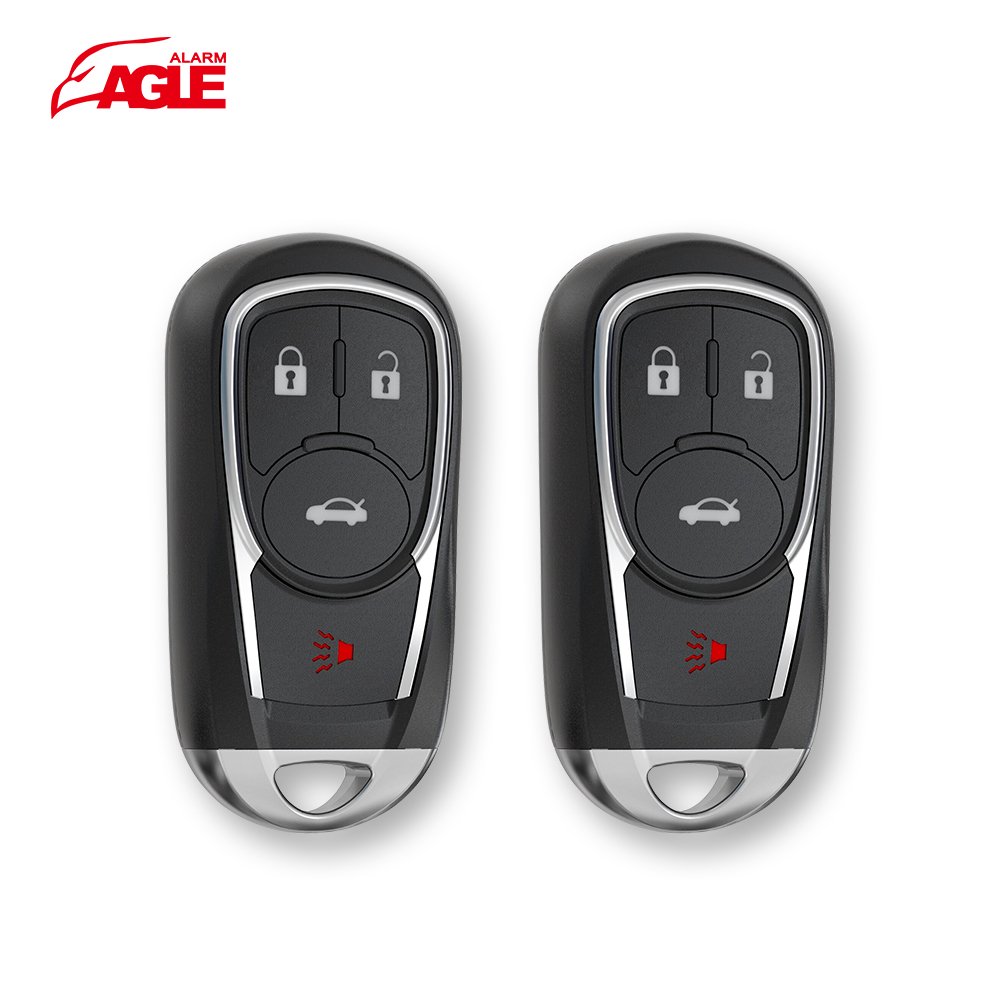 Universal Black CE DC 12V Car Alarm System Anti-hijacking Central Locking System One Way Smart Keyless Entry Car Security System