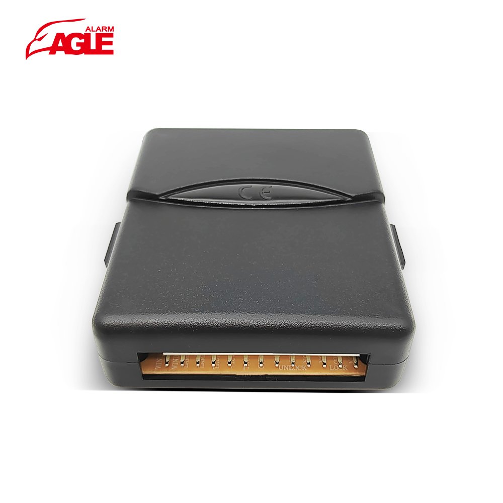 Universal Black CE DC 12V Car Alarm System Anti-hijacking Central Locking System One Way Smart Keyless Entry Car Security System