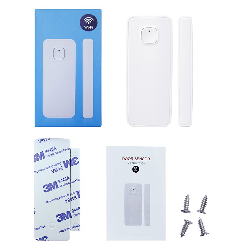 Source Factory TUYA WiFi Window Door Sensor for Smart Home Security System Alarm Sensor Detector