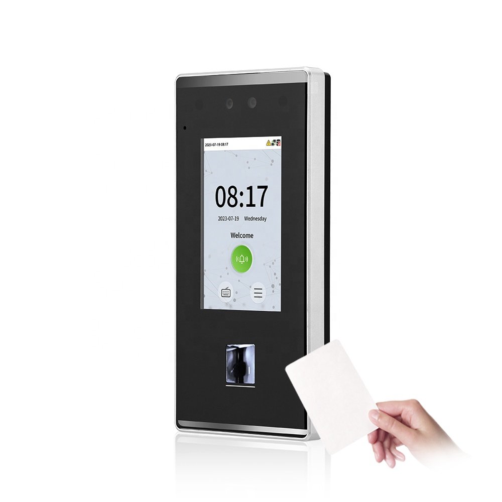 IP65 Waterproof Fingerprint Face Recognition Biometric Time Attendance and Access Control System WIFI TCP/IP and USB port