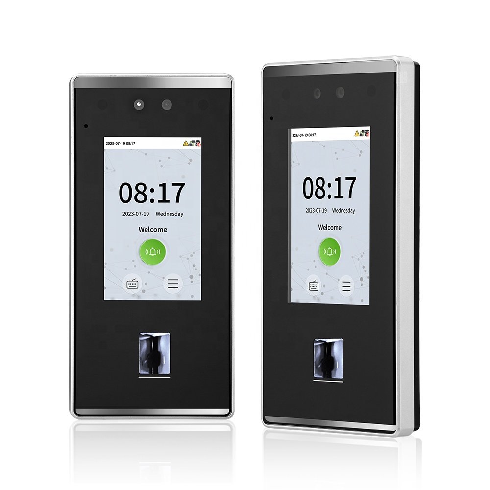 IP65 Waterproof Fingerprint Face Recognition Biometric Time Attendance and Access Control System WIFI TCP/IP and USB port