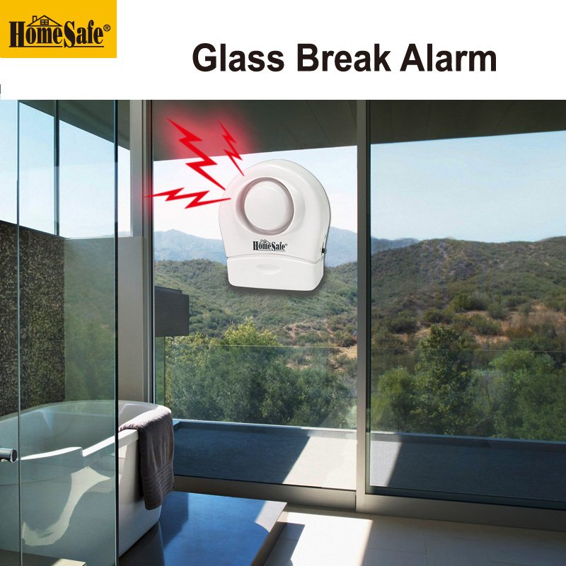 Total Security Comprehensive magnetic door contact Glass Break Alarm System for Schools