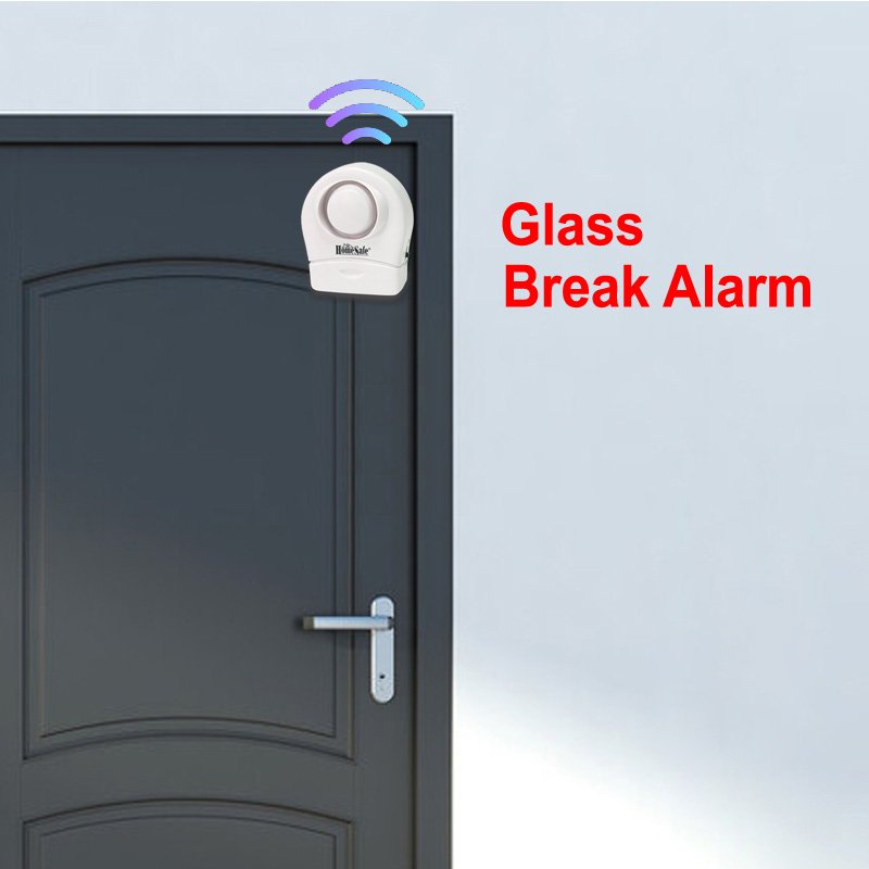 Total Security Comprehensive magnetic door contact Glass Break Alarm System for Schools