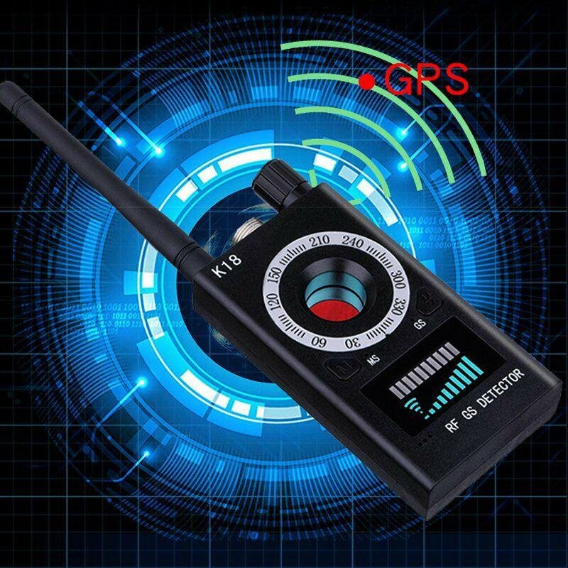 K18 Wireless Products Anti Spy Bug Detector Camera GSM Audio GPS Tracker Signal Lens Finder Anti Spy RF Detector