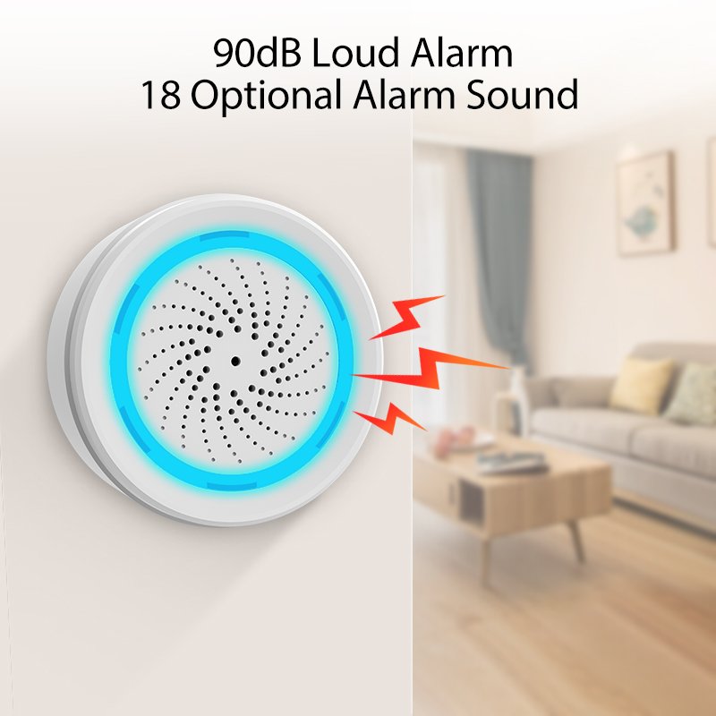 z wave siren alarm for simple home alarm systems, smart things for house alarm