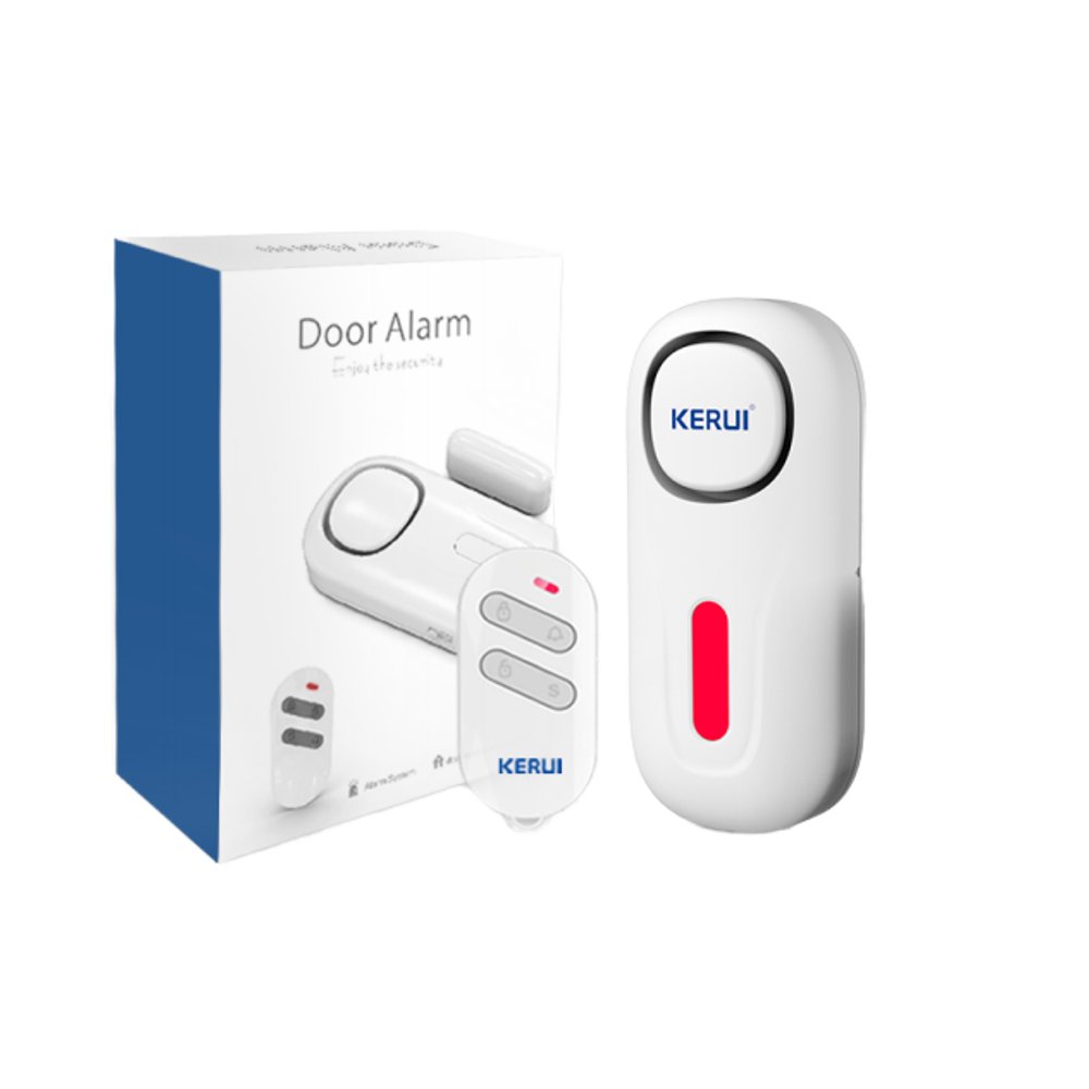 KERUI Home Security System Door Sensor Magnetic Anti Theft Burglar Door Sensor Alarm