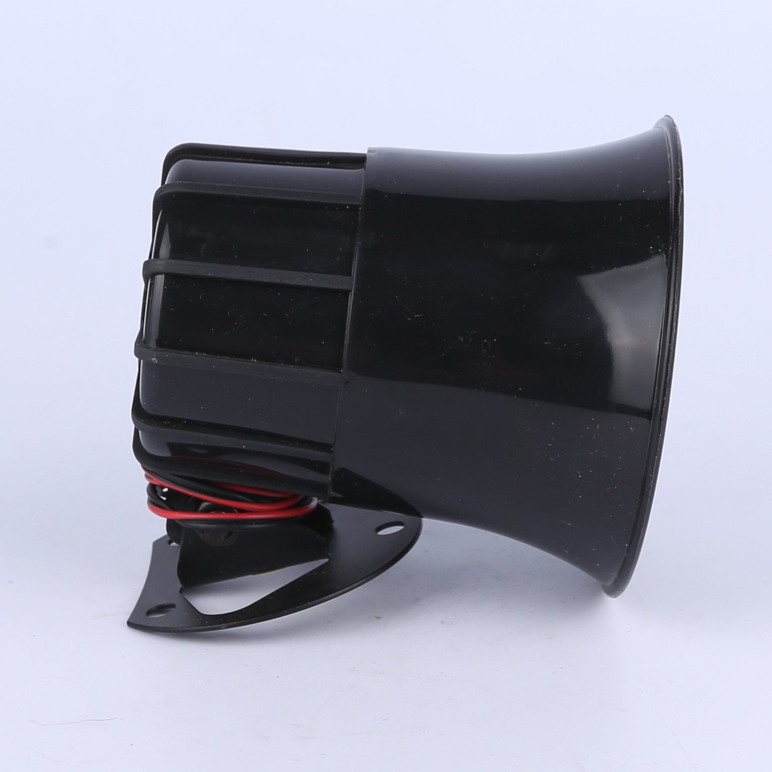 Portable Speaker Horn 20w 12v High Quality Car Siren Black White Color 600ma 120db Electronic Siren