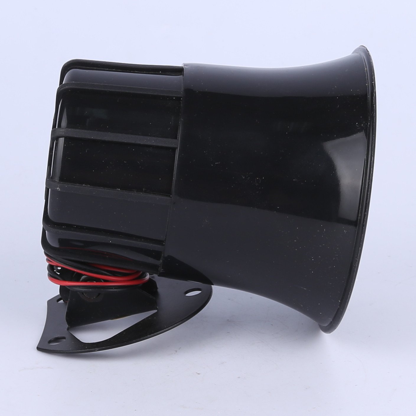 Portable Speaker Horn 20w 12v High Quality Car Siren Black White Color 600ma 120db Electronic Siren