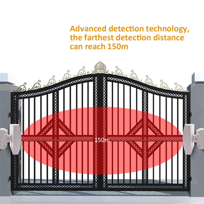 MCB-150 Microwave Beam Detector Waterproof Perimeter Microwave Barrier for House Villa Factory Security Protection System