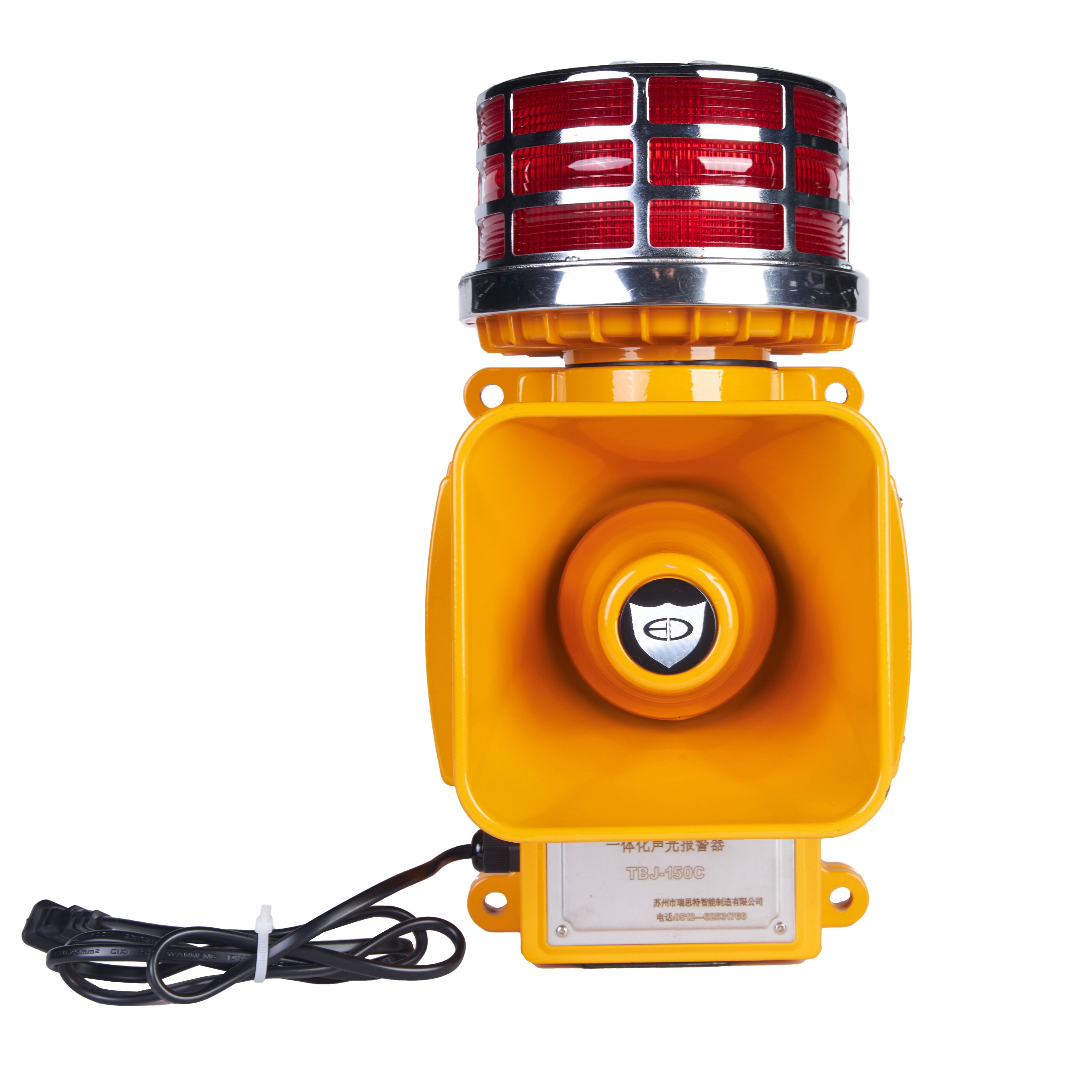 crane drive security alarm system warning high-powered with 120dB Horn Strobe safety alarm
