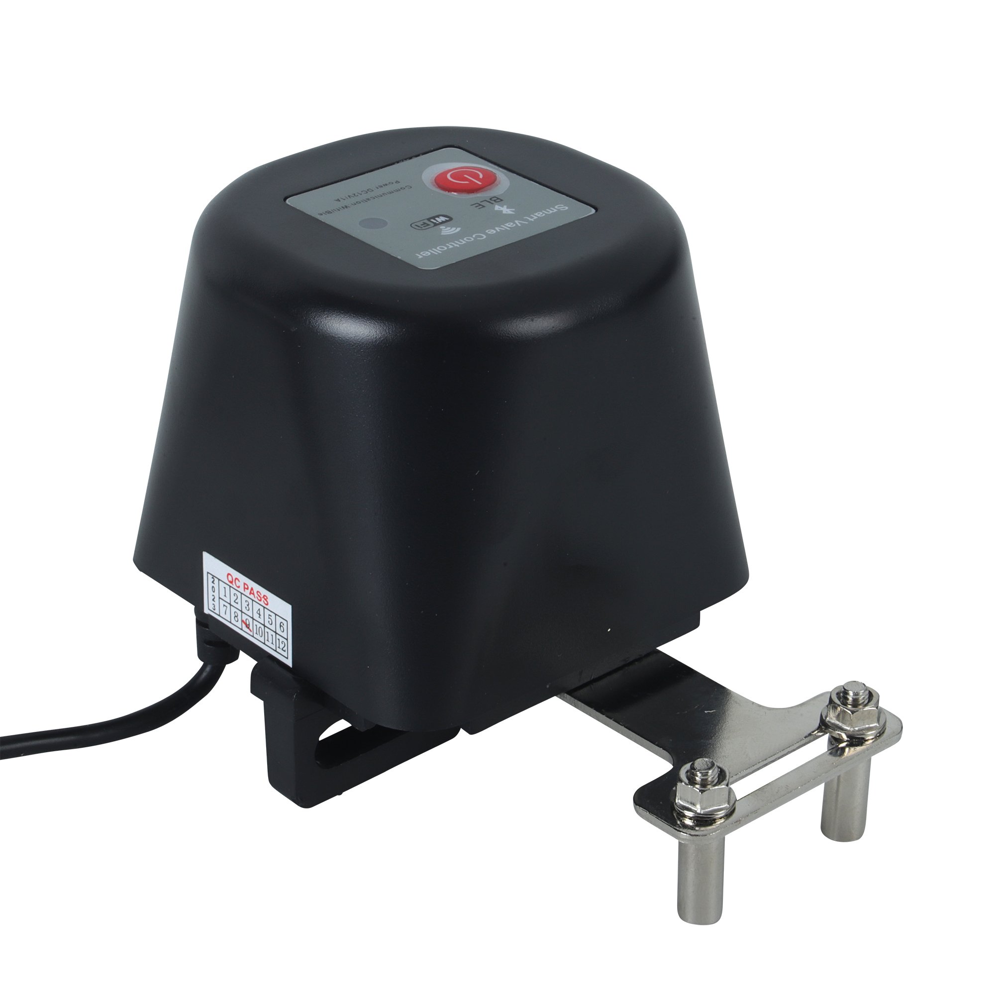 tuya WIFI 1/2 inch (DN15) auto shut off tap crane arm controller valve manipulator for tuya wifi gas or water leak system