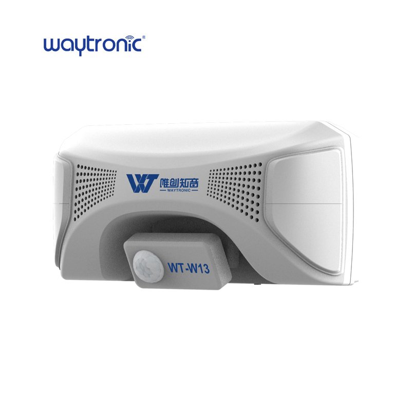 Waytronic 10W Power Speaker Customizable Vice Intruder Outdoor Wolf Guard Alarm System