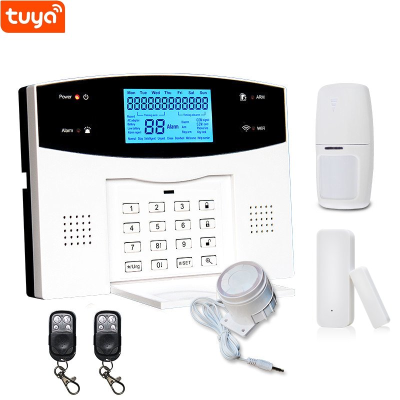 2024 TUYA Alarme Maison Home Security Anti Intrusion Alarms Personal Safety Simple Operate Keypad Alarm