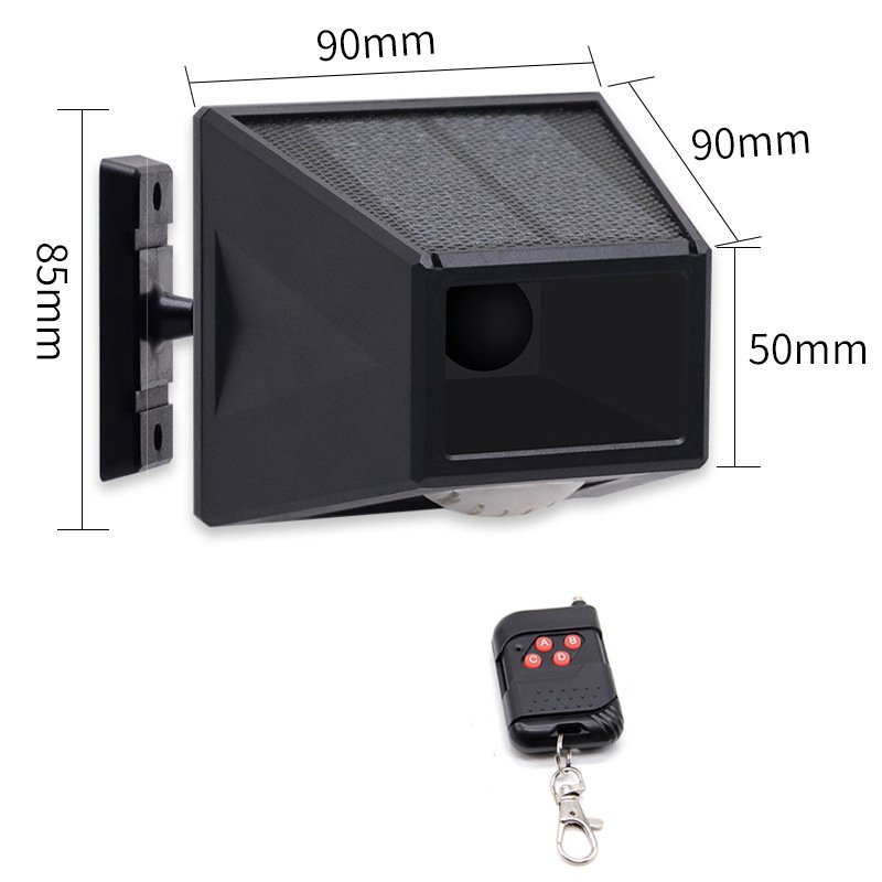 China newest outdoor waterproof security anti theft 4 modes wireless remote solar intruder alarm system