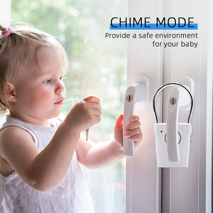 110dB Home Security Door Handle Sensor Alarm Wireless Anti Theft Device Door Alarm System