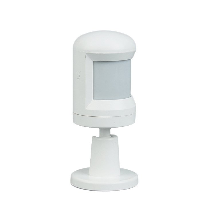 KLASS TUYA Wifi Smart Home Alarm Set Security Alarm System Remote Control Belt Doorbell Night Light Motion Detection WHITE