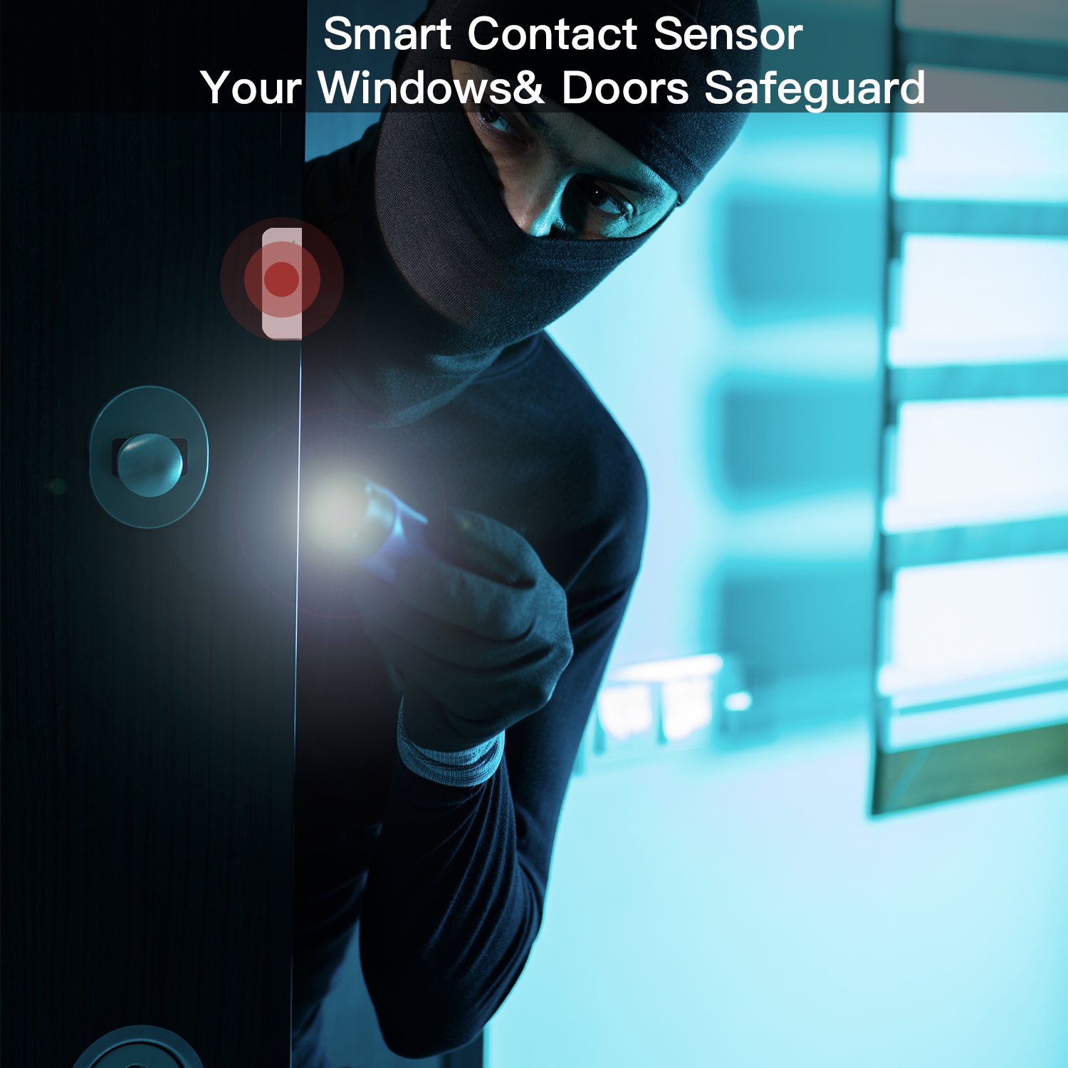 Hot Sell Door And Window Sensor Z-Wave Smart Wireless Cabinets Contact Sensor Autometic Door Open/Close Sensor