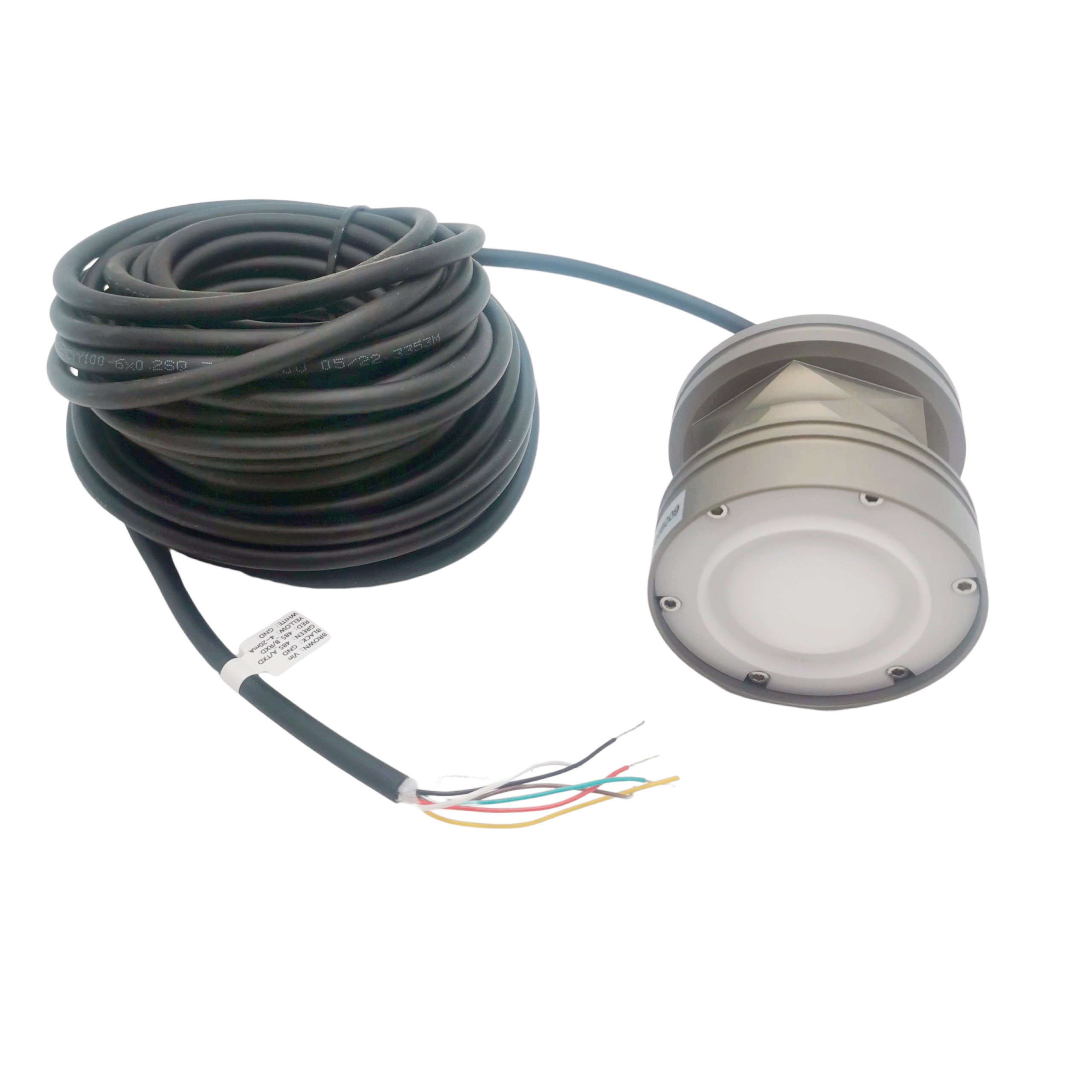 Rd MODBUS River Open Channel Radar Water Flow Rate Meter Dam Water Level Sensors For Reservoir Tank Liquid Level Transmitter