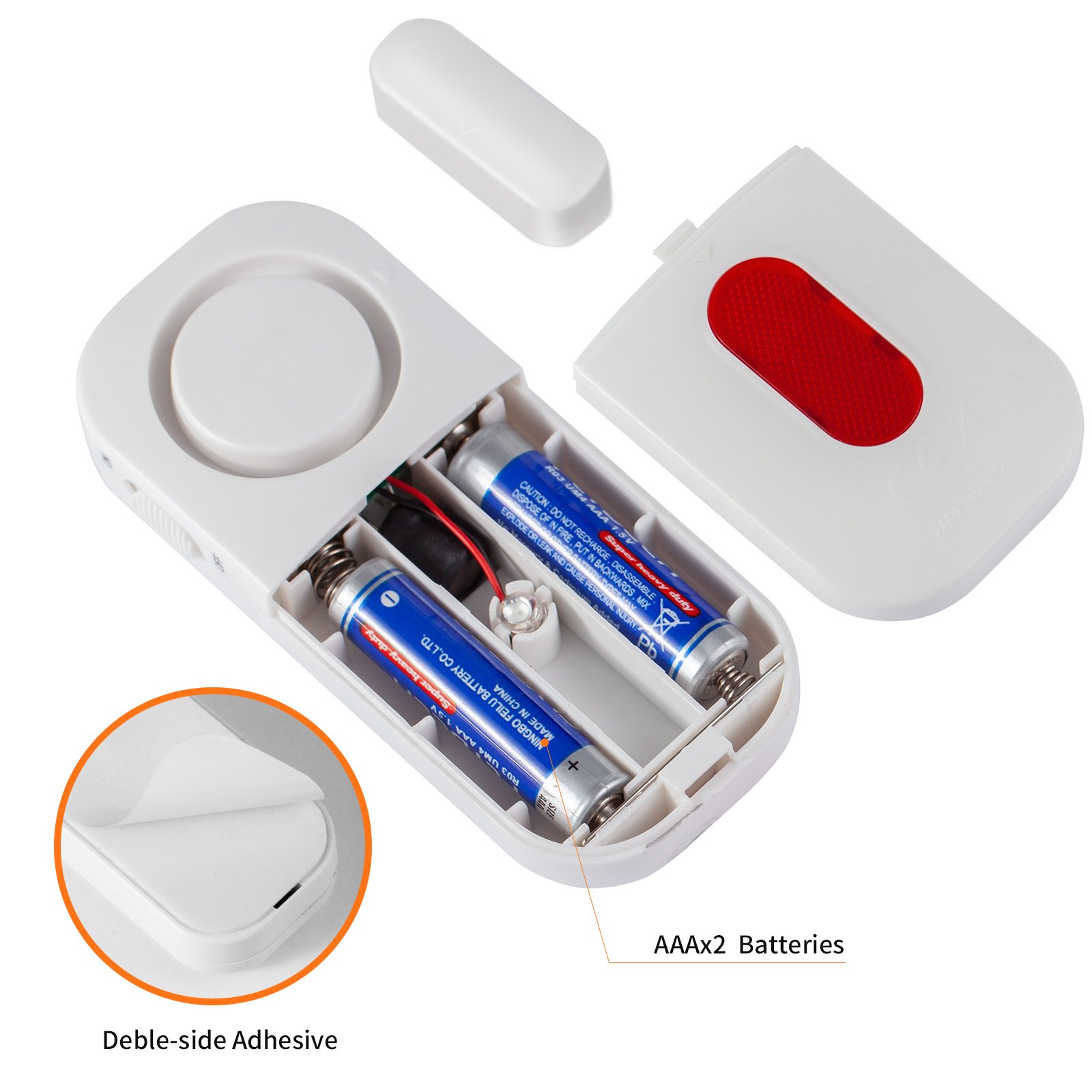 Home Safety Magnet Strip Door Window Alarm Anti-theft Security door window alarm System