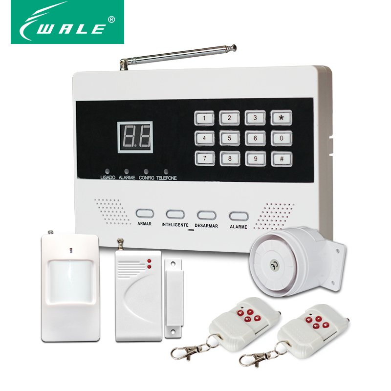 LCD Security PSTN intruder Alarm System Outdoor Perimeter Intrusion Detection System
