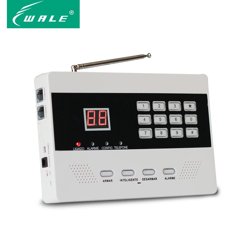 LCD Security PSTN intruder Alarm System Outdoor Perimeter Intrusion Detection System