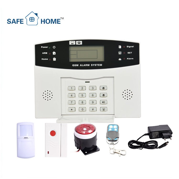 New Design Relay support home security guard gsm alarm systems wireless remote controller/detector/recording alarm
