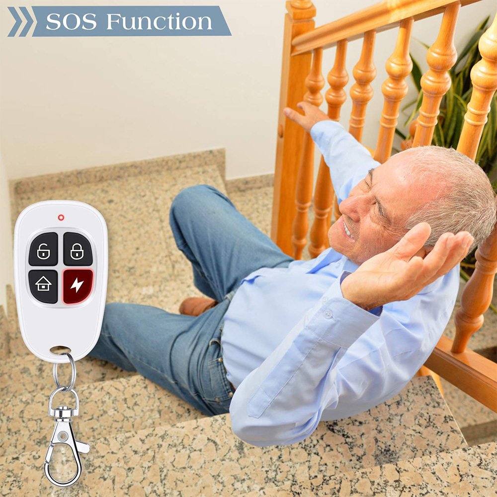 Tuya WIFi alarm system/GSM 2G 4G smart home burglar alarm system to protect you and your family safe