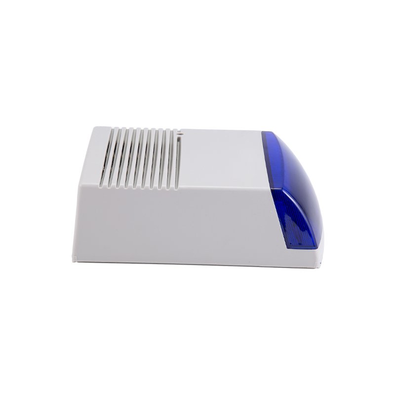 High Quality Abs Blue Light 135 Time/Minute 128 dB Alarm System Home Wired Connection Strobe Siren Alarm