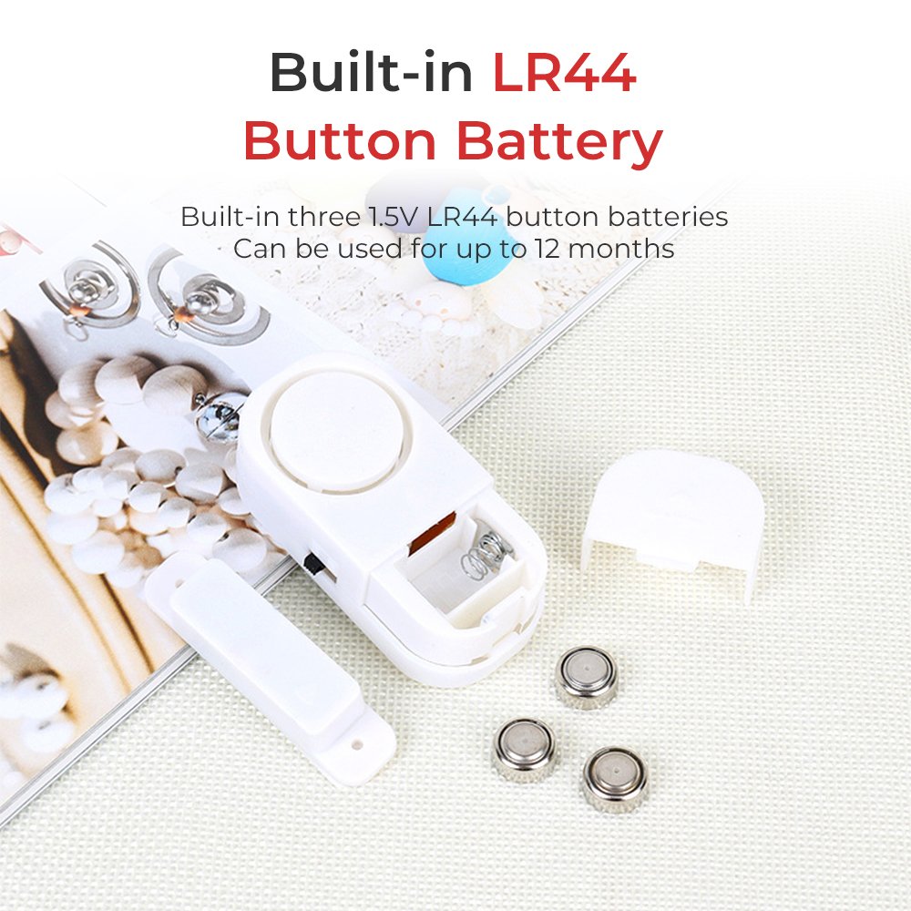 Home Safety System Entry Burglar Alarm Signal Safety Switch Independent Wireless Window Door Magnetic Alarm Sensors
