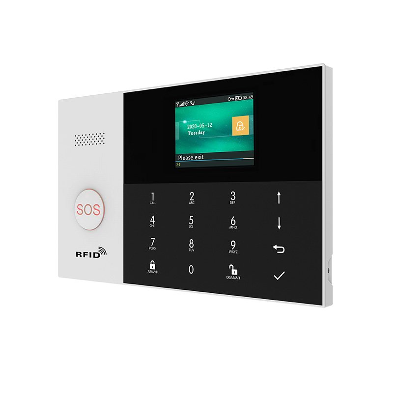 Real time monitoring and tracking smart home security system burglar alarm system