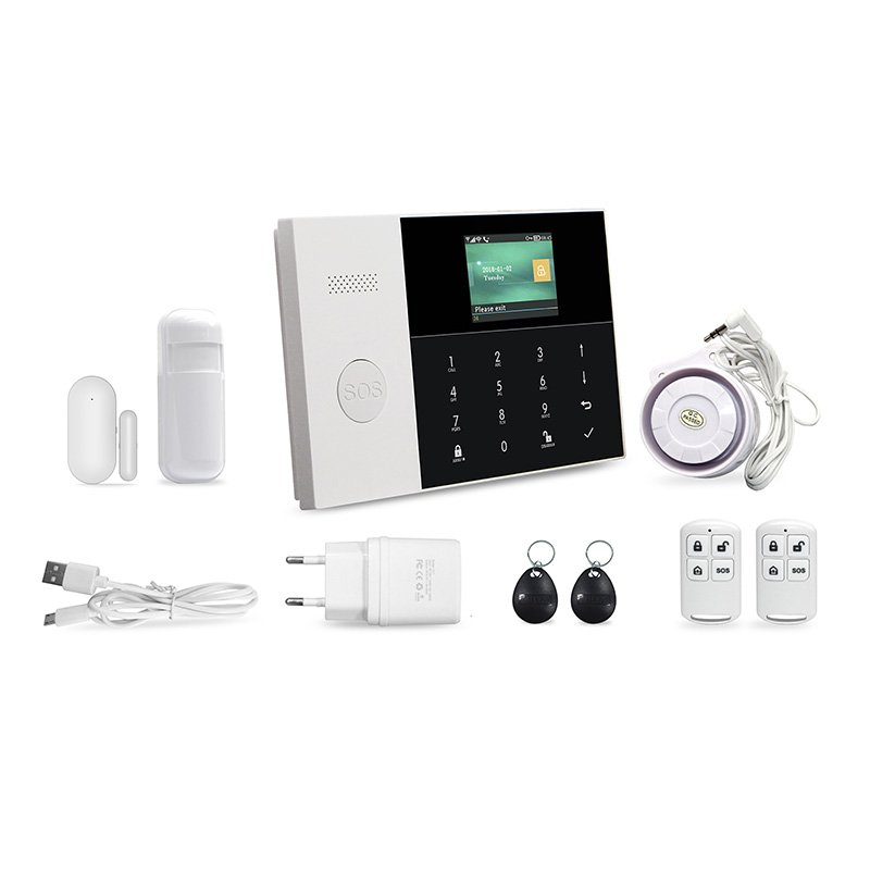 Real time monitoring and tracking smart home security system burglar alarm system