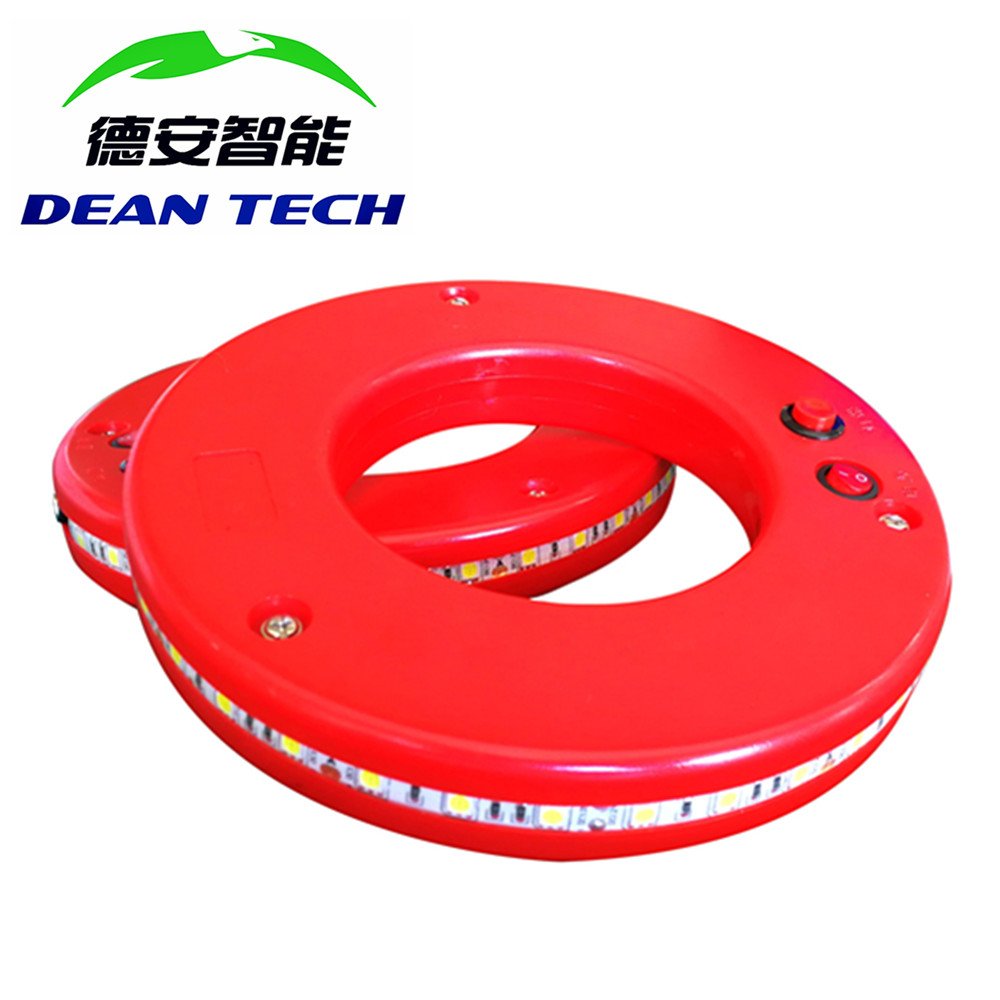 Dean smart traffic portable integrated wireless motion sensor secondary traffic accident prevent sound light alarm system