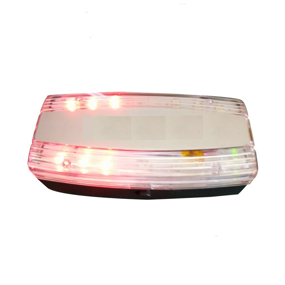 Dean smart traffic portable integrated wireless motion sensor secondary traffic accident prevent sound light alarm system