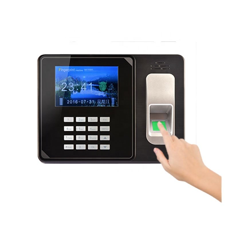 A9 staff sign in fingerprint time attendance machine