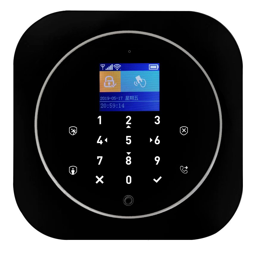 Mini Tuya WiFi GSM wireless smart alarm home security system