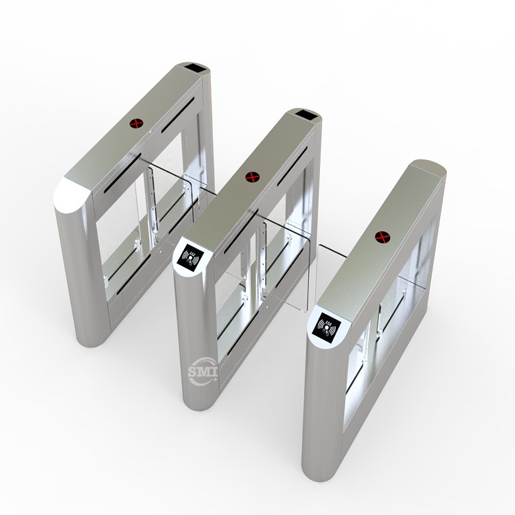 Stainless steel alarm system swing door stainless steel swing gate speed turnstile gate