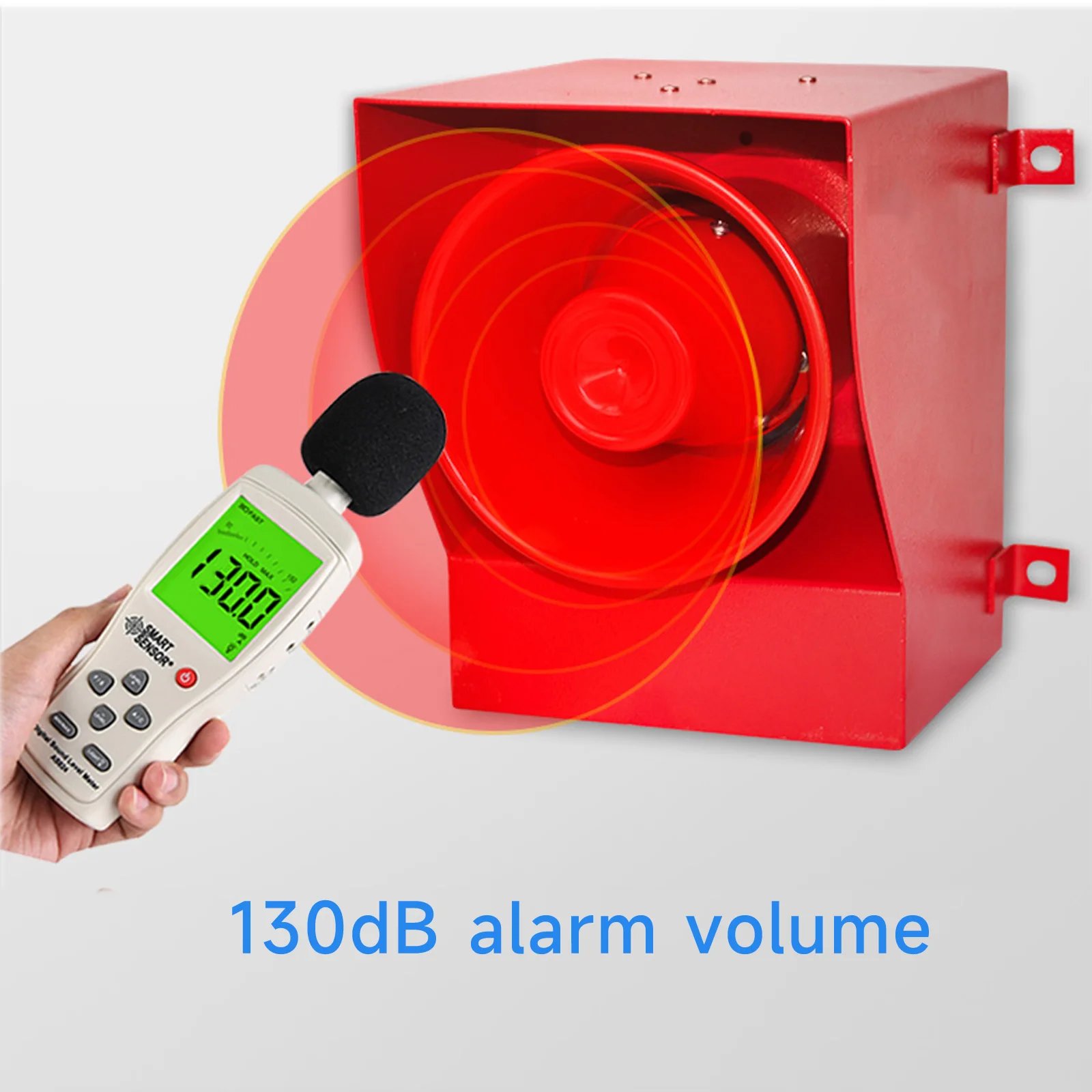 Factory supply outdoor 45W Security Alarm System with 130dB IP65 Waterproof Emergency Alarm Siren for Noisy Environments YAL-05E