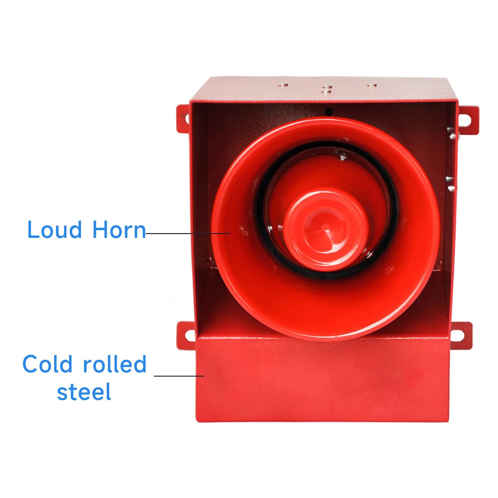 Factory supply outdoor 45W Security Alarm System with 130dB IP65 Waterproof Emergency Alarm Siren for Noisy Environments YAL-05E