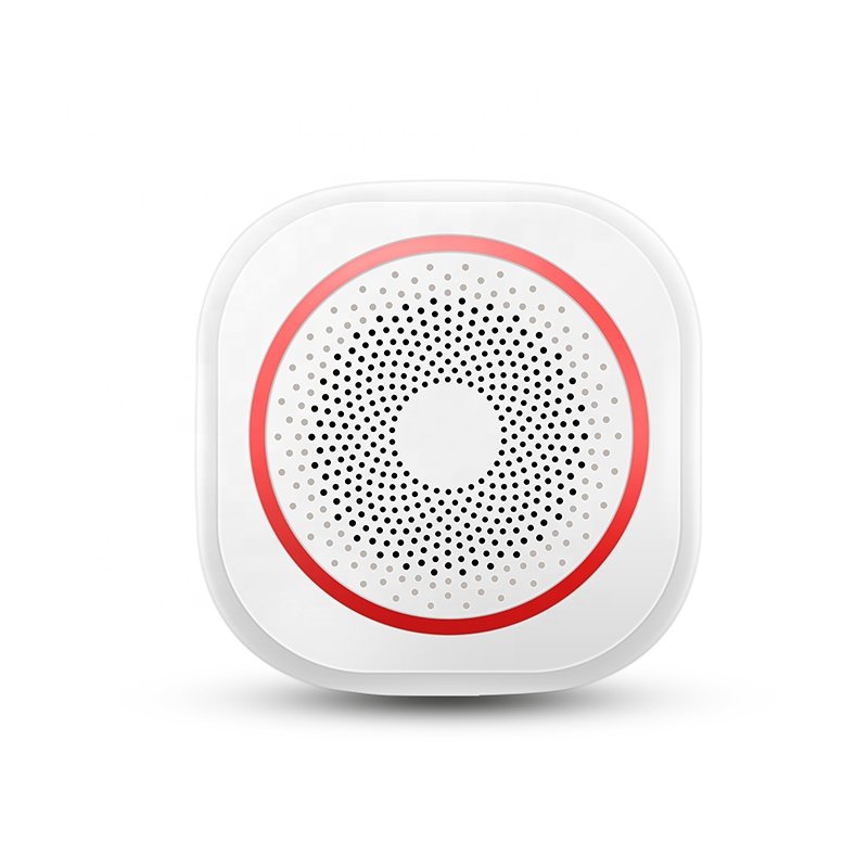 Saikiot Tuya Smart WIFI Door Alarm System Door PIR Sensor Wireless Smart Home Security System Door Alarm System Kit with Siren