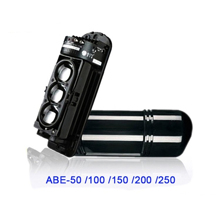 Black Mini 3 Beam 50~250 m Waterproof Infrared Sensor Anti-theft Fence Anti-theft Sensor Infrared Home Alarm System Detector ABE