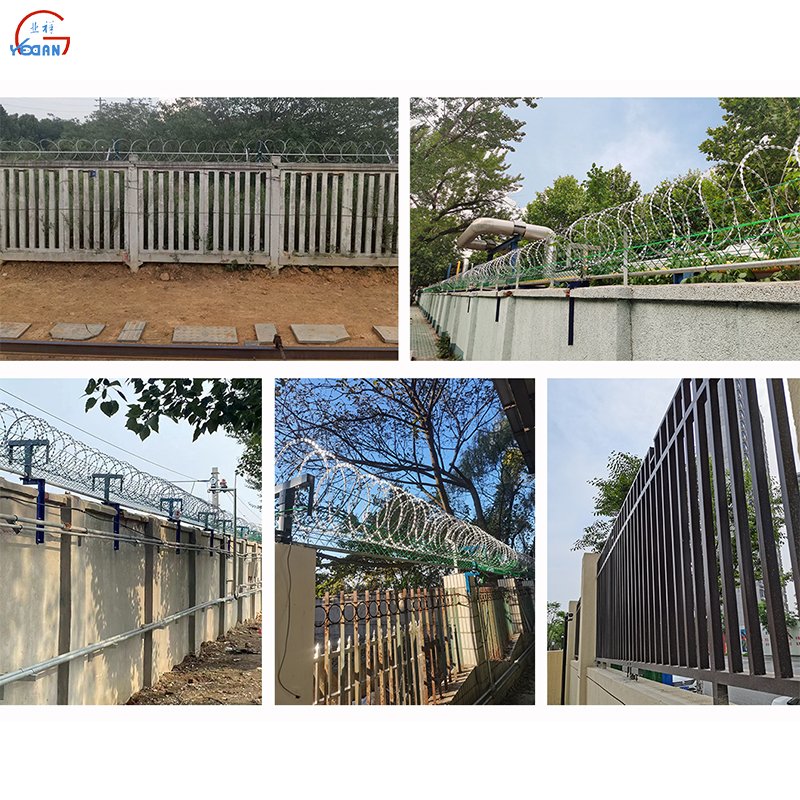 Outdoor Perimeter Security Intrusion Detection Fence Alarm System with Integrated Fencing and Alarm Detectors
