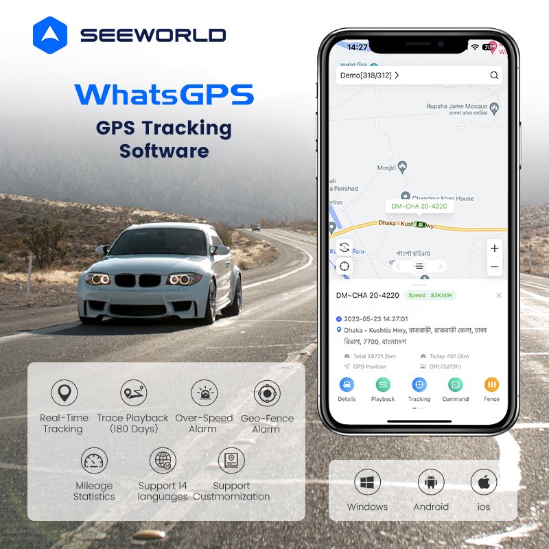 SEEWORLD Price Smart Built-in Battery Strong Magnetic Wireless GPS Tracking Anti Theft System Device For Cars