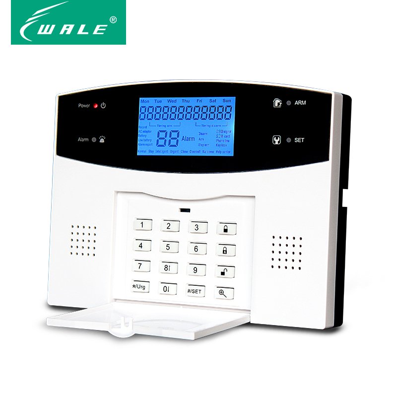 House Burglar alarme maison sans fil GSM PSTN WIFI Security Alarm System with Remote Controllers