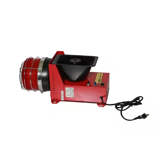 Programmable Siren With Light Alarm IP65 Waterproof Industrial 220v 120db Audible And Visual Alarm Strobe Siren