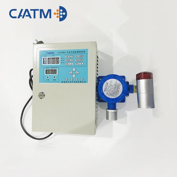 CAATM CA-2100A Quick response Quality Industrial 4 channels Remote Control Bus Transmission Wall-mounted gas alarm controller