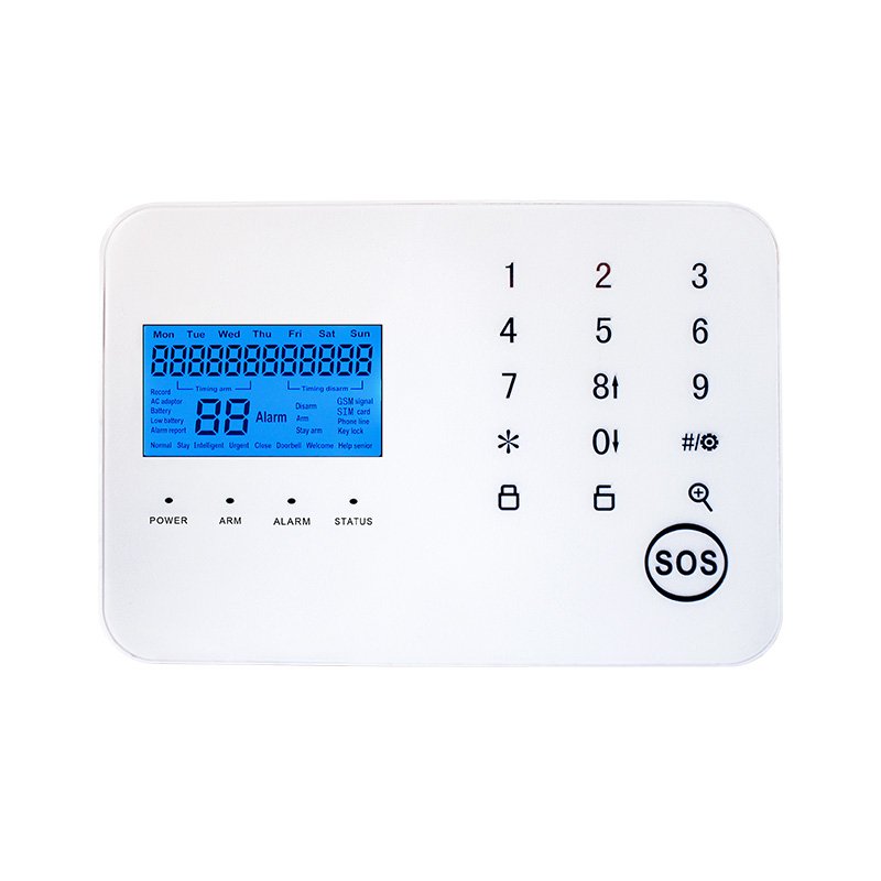 Wireless Security Alarm Kit GPRS Signal GSM Home Alarm System With Door Sensor