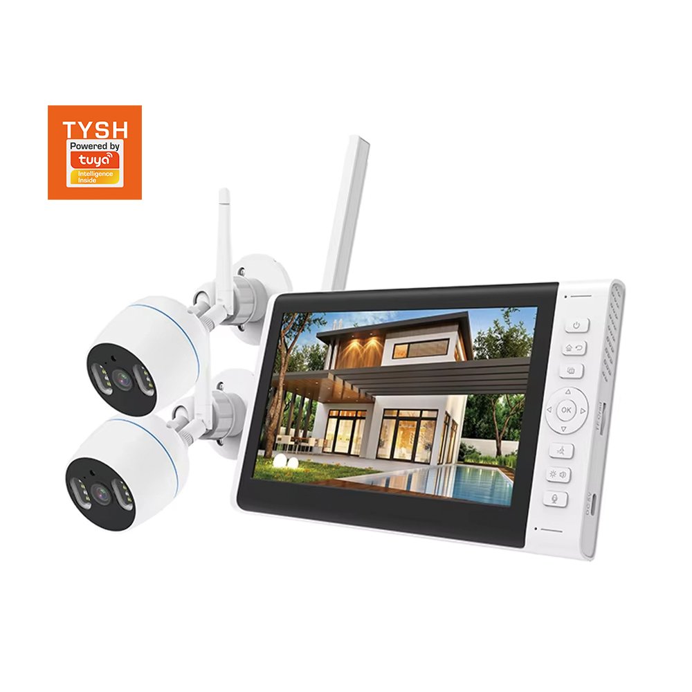 TYSH Tuya Home Life Waterproof Video Ip 1080p Wifii Home Security Alarm System with Cameras